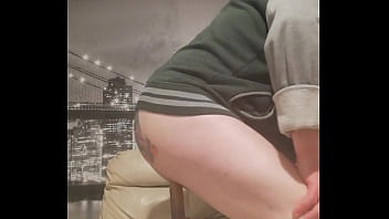 Preview 2 of Father Sex Her Dougther - Dildo fuck,  suck dildo and black boots