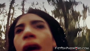 Preview 2 of Real Tammana - 18yo Michelle Martinez lost in woods dicked hard by ranger