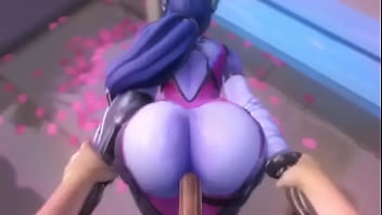 Preview 1 of School Xxx Koria - Widowmaker doggystyle fast