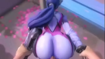 Preview 4 of School Xxx Koria - Widowmaker doggystyle fast