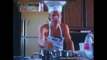 Preview 1 of Shot Phonolotica Clips - Threesome In The Vintage Kitchen