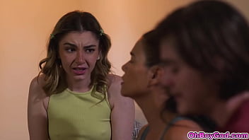 Preview 1 of Kinyia Sex - Stepmom Dana Vespoli doing anything and EVERYTHING she can to calm her sweet little angels down