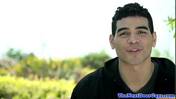Preview 1 of Lone Bond Xxx - Amateur latino stud tugging in solo scene