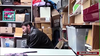 Preview 2 of Xexx Www Com - Shoplifter banged while stepdad watching