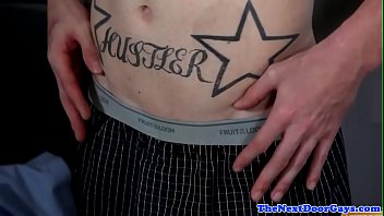 Preview 1 of Keliy Jenner - Tattooed muscle spraying jizz after jerking