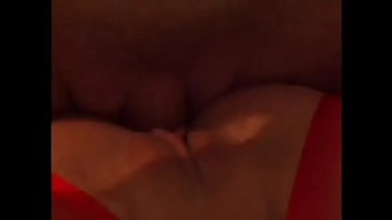 Preview 4 of 14inch Crank Prank - Chick in red lingerie gets her tight ass fucked hard
