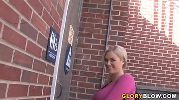 Preview 1 of Asia Biig - Katie Kox Visits A Gloryhole To Find A BBC