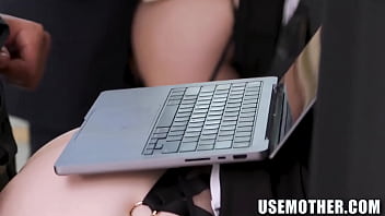 Preview 4 of Schoolgirl Pegging - Office Stress Relief: Big Booty Babes at Your Service