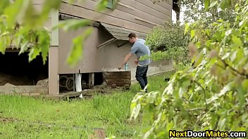 Preview 2 of Old Vilage Sex - Gay jock got caught sniffing stepbrother&#039_s briefs
