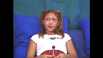 Preview 1 of Hin Sxxx - Asian teen masturbates and gets slammed