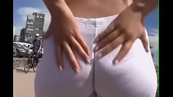Preview 3 of School Selfish - busty girl in white pants big ass who is she?