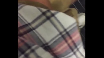 Preview 1 of Abella Clit - Peeing  my shorts at school