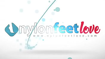 Preview 1 of Family Home Sezx - Teen takes off her high heels and shows feet in Pantyhose