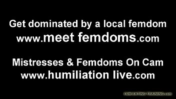 Preview 4 of New Porno Vedio 2k17 - You will eat your cum or face a severe punishment CEI