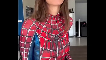 Preview 4 of Casting Suck With Mom - Now you know who is #Spiderman !