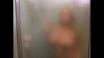 Preview 1 of Blowjob Outdoor Movies - Hard stud licks honey off blonde babe&#039_s tits then fucks her in bed
