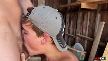 Preview 1 of Moms Bang Xxx - Southern Twink Dylan Fruits gets his Raw Ass FUCKED in The Toolshed!