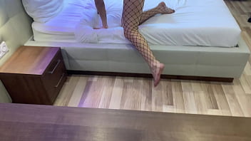 Preview 1 of Son Make Massage Mom - Stripper uses her tits on my hard cock