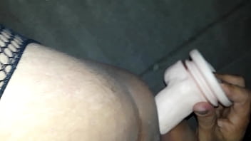 Preview 2 of Porno 18 Rus - Loving my 9 inch white dildo