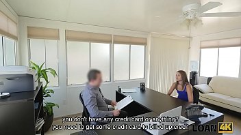 Preview 1 of Smal San Fikng Mom - LOAN4K. First-time sex for cash of modest cutie Liza with manager