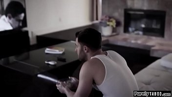 Preview 1 of Bro Elder Sisters - Stepson making his stepmom suck his dick when she joins in