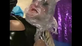 Preview 3 of Deep Virgin Fisting - Filth slave in latex screwed doggystyle