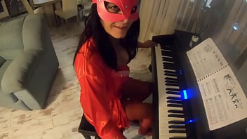 Preview 1 of Mom Son Romantic Movies - Preview-Adventures of MilfyCalla ep 96 First piano lessonToday I had my first piano day. I was already excited. I tried t...
