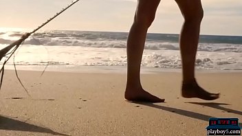 Preview 2 of Xxx 16 Sallxxx - Naturally curved brunette hottie strips off her bikini