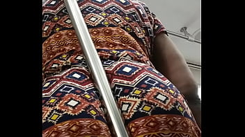 Preview 4 of Young People Naked - Candid Nyc Subway ass