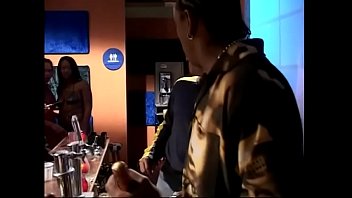 Preview 1 of Mom Sleep Son Hit - Two guys have hardcore orgy with three babes in a store room