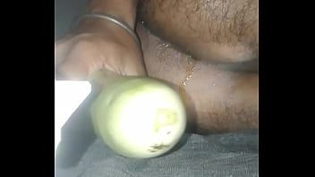 Preview 1 of Thai Sexy 2017 - Vegetable Huge Dildo self  xtrme fuck