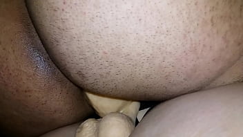 Preview 2 of Bussy Creampie Unfall - Esposa metendo