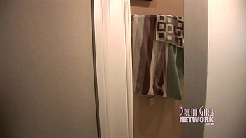 Preview 4 of Mia Khalifa Overloaded - Hot Blonde In Red Lingerie Pees