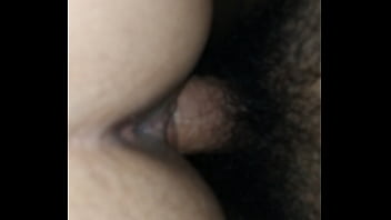 Preview 2 of Transparent Latex Dildo Panties - Haci&eacute_ndolo por el ano y vagina