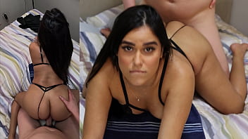 Preview 4 of Nenek Ogi - Teen Suck Queen Works Blowjob-Handjob Magic In Her Casting