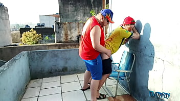 Preview 4 of Iwia Nezhyy Prah - N&atilde_o aguentei e dei pro urs&atilde_o maloka na laje de novo (COMPLETO NO RED)