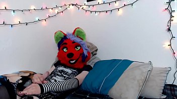 Preview 3 of Cock Vibe - Emo Furry Teases and Faps Huge Cock