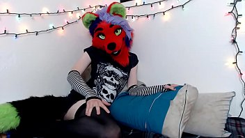 Preview 1 of Cock Vibe - Emo Furry Teases and Faps Huge Cock