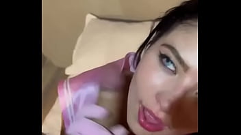 Preview 3 of Hot Aal - Blue eyes Latina loves having cock in her mouth