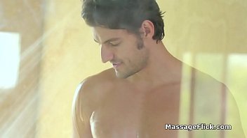 Preview 4 of Amateur Body Hard - Busty half Asian masseuse sucks clients cock