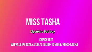 Preview 4 of Xoxovideos - Miss Tasha Spanks a bad boy