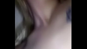 Preview 1 of Hot Lesbian Son Bed - step Dad cum tits