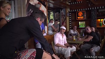 Preview 2 of Xxvito Sex Hd - Brunette Euro babe gets fucked in public