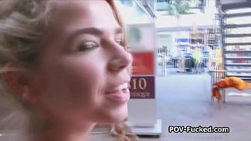 Preview 1 of Dehatexxxx - POV fucking blonde tourist spinner
