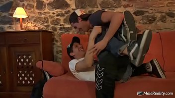 Preview 1 of Clear Hindi Auidio - Hot twinks fucking with condom