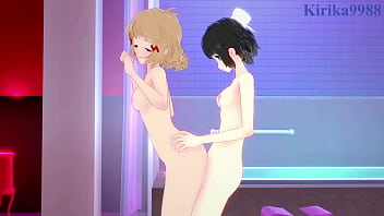 Preview 3 of Sissy Guy Hentai - Hibiki Tachibana and Miku Kohinata intense futanari sex. - Symphogear Hentai