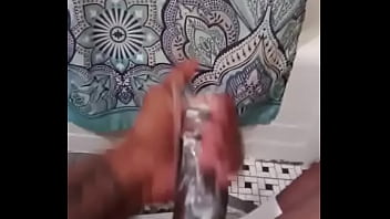 Preview 3 of Handjob Asian Girl - Stroking long dick