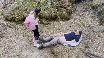 Preview 1 of Arb Muslims Girl L - busty flexi girl gets fucked in public