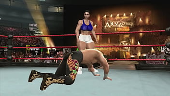 Preview 3 of Japanese Wife Goga - chun li vs chavo guerrero