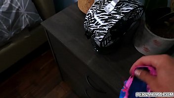 Preview 1 of Tamlisex - Horny stepson sniffs stepmoms panties